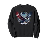 USA Bald Eagle 1776-2026 America 250 Anni Forte Felpa