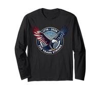 USA Bald Eagle 1776-2026 America 250 Anni Forte Maglia a Manica