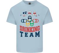 USA Bere Squadra Divertente Bachelor Party Birra T-Shirt Ragazzi Ragazze