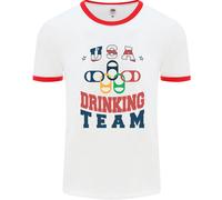 USA Bere Squadra Divertente Bachelor Party Birra Uomo Ringer