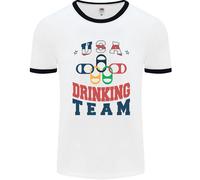 USA Bere Squadra Divertente Bachelor Party Birra Uomo Ringer