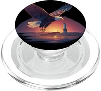 USA Bird of Prey Costume per gli amanti patriottici PopSockets PopGrip per MagSafe