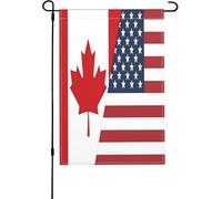 USA Canada Bandiera Amicizia Politico Motivazionale Giardino Bandiere Double Sided Yard Signs Room Decor