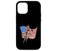 USA Cavaliere americano del Texas Custodia per iPhone 12/12 Pro