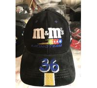 USA come Nuovo Vintage 36 Ken Schrader M&M'S Racing Team Nero Pit Cappello