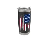 USA Criptovaluta Trader Bandiera americana Trading patriottico Bicchiere termico in acciaio inox doppia parete