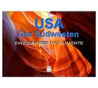 USA Der Südwesten - Einzigartige Monumente (Wandkalender 2026 DIN A2 quer), CALVENDO Monatskalender: Faszinierende Landschaften und Monumente aus dem Südwesten der USA