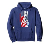 USA Designs of GoldCup Tournament. Felpa con Cappuccio