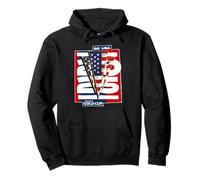 USA Designs of GoldCup Tournament. Felpa con Cappuccio