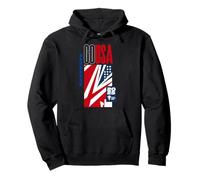 USA Designs of GoldCup Tournament. Felpa con Cappuccio