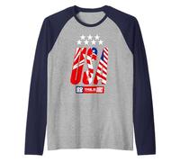 USA Designs of GoldCup Tournament. Maglia con Maniche Raglan