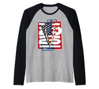 USA Designs of GoldCup Tournament. Maglia con Maniche Raglan