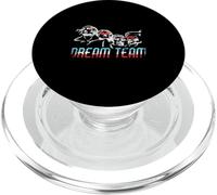 USA Dream Team Divertente 4 luglio Monte Rushmore PopSockets PopGrip per MagSafe