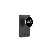 USA E ISLANDA bandiere incrociate doppie radici PopSockets PopWallet per MagSafe