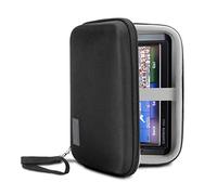USA Gear 19 cm Custodia da Viaggio per Organizer Elettronico con Guscio Duro, Esterno Resistente alle Intemperie e Grande Tasca per Accessori in rete - Compatibile con GPS e più elettronica - Nero