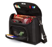 USA Gear Borsa da Viaggio Compatta Compatibile con Accessori Dungeons & Dragons - Mini Borsa DnD per Manuale del Giocatore, Schede Personaggio, Segnalini, Miniature e Accessori Essenziali RPG (Nero)