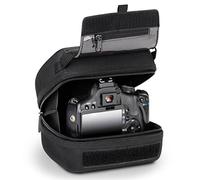 USA Gear Custodia Rigida per Fotocamera DSLR con Protezione Eva Stampata, Interno Imbottito, Passante Si Adatta a Telecamere Fino a 15,24 x 16,51 x 7 cm