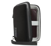 USA Gear Custodia Rigida Portatile WiFi Hotspot - Custodia da Viaggio WiFi Booster con Cinturino da Polso - Compatibile con MERCUSYS MT110, ZTE MF920, TP-Link M7450, D-Link DWR-2101 - Nero