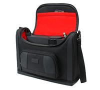 USA Gear Mini Borsa per Proiettore Portatile, Piccola Custodia da Viaggio per Proiettore 4K Compatibile con ViewSonic M1+, LG PF1500W, DBPOWER, Vankyo LEISURE 3, Ragu, GooDee, TOPVISION T2 (Rosso)