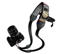 USA Gear Tracolla da Spalle Fotocamere Digitali Confortevole con Strap in Neoprene con Imbottito e Tasche per Accessori - Perfetto con Canon 1300D, 100D, 750D, 700D / Nikon D3300, D3200, D5300