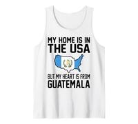 USA Guatemala Roots My Heart Belongs to Guatemala Shirt Canotta