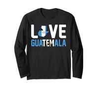 USA Guatemala Roots My Heart Belongs to Guatemala Shirt Maglia a Manica