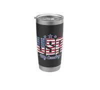 USA il mio Paese Bicchiere termico in acciaio inox doppia parete