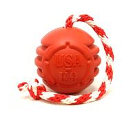 USA-K9 Stars e Strisce Duraturo Premio Sfera con Corda - Cane E Cagnolino