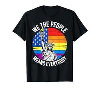 USA LGBTQ Uguaglianza Noi il popolo significa tutti Gay Pride Maglietta