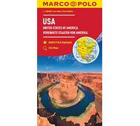 Usa Marco Polo Map: Wegenkaart Schaal 1 : 4.000.000
