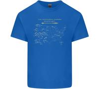 USA National Parks Escursioni Trekking Passeggio Uomo Cotone T-Shirt