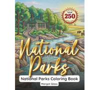 USA National Parks: National Parks Coloring Book for Adults & Teens