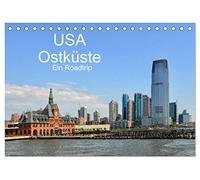 USA Ostküste Ein Road Trip (Tischkalender 2026 DIN A5 quer), CALVENDO Monatskalender: Mit diesen Bildern erwartet Sie ein fantastisches Abenteuer durch die Oststaaten der USA