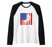 USA Soccer Gioca come una ragazza Passion Pride Maglia con Maniche Raglan
