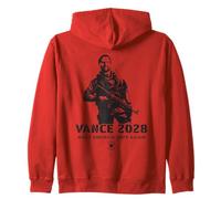 USA Soldier JD Vance - Make America Safe Again 2028 Graphic Felpa con Cappuccio