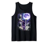 USA Statua della libertà Ululando alla Luna Divertente Canotta