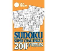 Usa Today USA Today Sudoku Super Challenge 3 (Tascabile) USA Today Puzzles