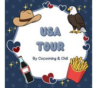 USA Tour Coloring Book: Bold and Easy Designs with Iconic American Landmarks, Relaxing Landscapes, and Classic Road Trip Scenes for Stress Relief