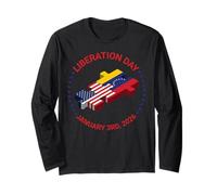 USA Venezuela Puzzle Unity Liberation Day 3 gennaio 2026 Maglia a Manica