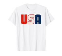 USA Vintage American Pride Retro Throwback Patriotic Maglietta