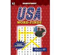 USA Word-Finds Word Search Puzzle Book