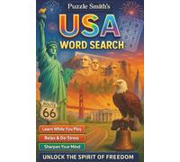 USA Word Search: 200 Fascinating Puzzles with Wow Facts about America’s History, Landmarks, Culture & Icons: Large Print Brain Games for Adults, Seniors, and Puzzle Lovers