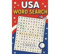 USA Word Search: 55 USA Word Search Puzzles for Teens and Adults - Fun and Educational Brain Games About States, Cities, Landmarks, Presidents & American Culture | With Solutions