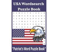 USA Word Search Puzzle Book: Word searches with easy to read print about The USA, America, United States, US and more | 6x9 inches, 100 pages | 50 ... Vacation, Relaxing, Travel and Free time