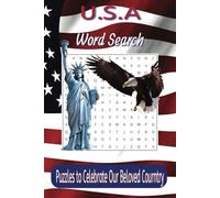 USA Word Search Puzzle Book: Word Searches with Easy-to-Read Print about USA, Culture, History and More |6x9 inches, 110 pages | 50+ Puzzles...Gifts for Vacations, Holidays and Free Times