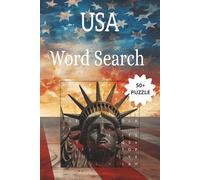 USA Word Search: USA Word Search Puzzle Book: Word Searches with Easy to Read Print about Cities, Traditions and more 6x9 inches, 110 pages | 50+ Puzzles | Gift for Mother's Day