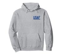 USAF US AIR FORCE Felpa con Cappuccio