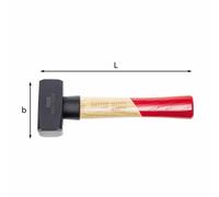 USAG 03800004 Mazzetta 380 1500 gr 110x280 mm con manico in frassino