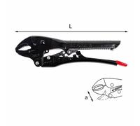 USAG 134K mm.150 - PINZA AUTOBLOCCANTE AUTOMATICA con ganasce concave -NOVITà