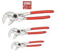 USAG 174 CX250 PINZA CHIAVE REGOLABILE CON PULSANTE MULTIFUNZIONE